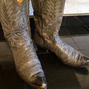 Wrangler Western Exotic Slip-On Boots